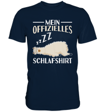 Laden Sie das Bild in den Galerie-Viewer, Offizielles Schlafshirt Nachthemd Schlafanzug Pyjama Alpaka Lama T-Shirt