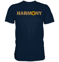 Laden Sie das Bild in den Galerie-Viewer, Harmony Sonnenblumen T-Shirt Harmonie Garten Motiv Gärtner Geschenk