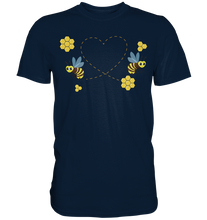 Laden Sie das Bild in den Galerie-Viewer, Bienen Imker Honig Liebe T-Shirt