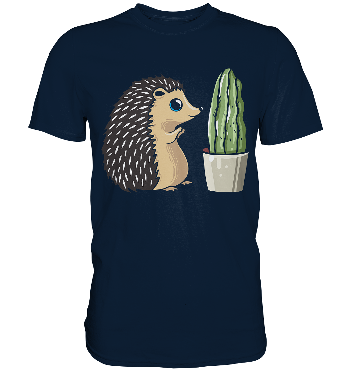Igel Kaktus Stachel Freundschaft T-Shirt – Tigerlino®