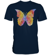 Laden Sie das Bild in den Galerie-Viewer, Farbenfroher Schmetterling T-Shirt