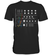 Laden Sie das Bild in den Galerie-Viewer, Modularer Synthesizer Analog T-Shirt