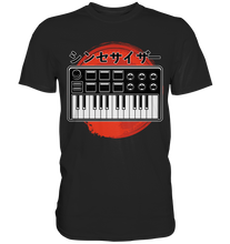 Laden Sie das Bild in den Galerie-Viewer, Modular Synthesizer Japanische Kalligrafie Analog T-Shirt