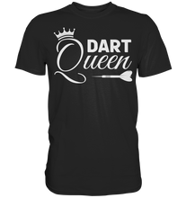 Laden Sie das Bild in den Galerie-Viewer, Dartspieler Königin Dartscheibe Dart Queen T-Shirt