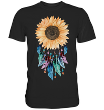 Laden Sie das Bild in den Galerie-Viewer, Traumfänger Sonnenblumen T-Shirt Gärtner Geschenk Garten