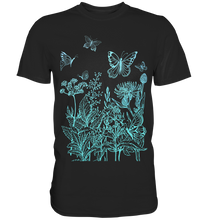 Laden Sie das Bild in den Galerie-Viewer, Natur Wiese Schmetterling T-Shirt