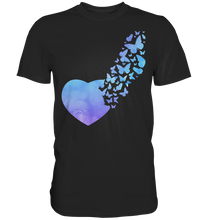 Laden Sie das Bild in den Galerie-Viewer, Buntes Frauen Schmetterling T-Shirt
