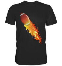 Laden Sie das Bild in den Galerie-Viewer, American Football Flammen T-Shirt