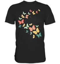 Laden Sie das Bild in den Galerie-Viewer, Farbenfrohe Bunte Schmetterling T-Shirt