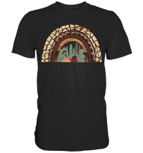 Laden Sie das Bild in den Galerie-Viewer, Kaktus Regenbogen T-Shirt