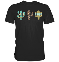 Laden Sie das Bild in den Galerie-Viewer, Kaktus Leopard Sukkulenten T-Shirt