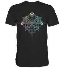 Laden Sie das Bild in den Galerie-Viewer, Mond Pastel Schmetterlinge T-Shirt