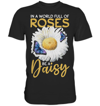 Laden Sie das Bild in den Galerie-Viewer, Frauen Schmetterling Gänseblume T-Shirt