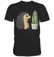 Laden Sie das Bild in den Galerie-Viewer, Igel Kaktus Stachel Freundschaft T-Shirt