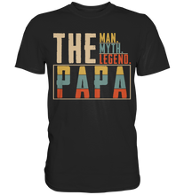 Laden Sie das Bild in den Galerie-Viewer, Bester Papa Ever Vatertag Geschenk Retro Vater T-Shirt