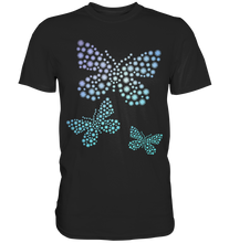 Laden Sie das Bild in den Galerie-Viewer, Blumen Frauen Schmetterling T-Shirt