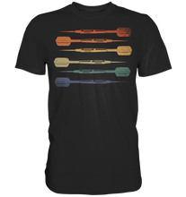 Laden Sie das Bild in den Galerie-Viewer, Vintage Dartpfeile Sport Dart T-Shirt