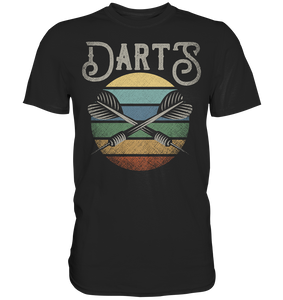 Vintage Dartpfeile Sunset Darts T-Shirt