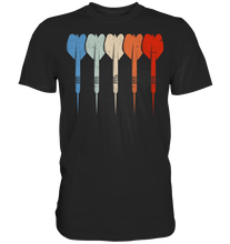 Laden Sie das Bild in den Galerie-Viewer, Vintage Darts Retro Dartpfeile T-Shirt