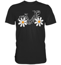 Laden Sie das Bild in den Galerie-Viewer, Fahrrad Gänseblümchen Shirt Garten Fahrradfahrer Gärtner
