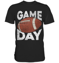Laden Sie das Bild in den Galerie-Viewer, American Football Game Day T-Shirt Geschenk Quarterback Touchdown Football Spieltag
