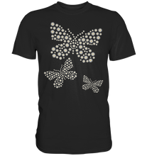 Laden Sie das Bild in den Galerie-Viewer, Frauen Gänseblümchen Schmetterlinge T-Shirt