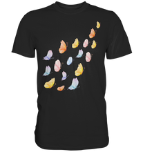 Laden Sie das Bild in den Galerie-Viewer, Frauen Pastel Schmetterlinge T-Shirt