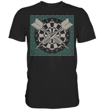 Laden Sie das Bild in den Galerie-Viewer, Dartscheibe Dart Sport Dartpfeile T-Shirt
