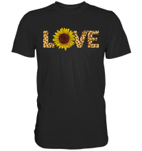 Laden Sie das Bild in den Galerie-Viewer, Love Sonnenblumen T-Shirt Gärtner Geschenk