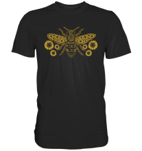 Laden Sie das Bild in den Galerie-Viewer, Biene Sonnenblume Shirt Imker Gärtner Bienen Garten T-Shirt