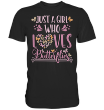 Laden Sie das Bild in den Galerie-Viewer, Frauen Schmetterling T-Shirt