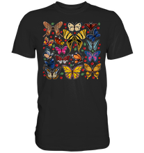 Laden Sie das Bild in den Galerie-Viewer, Bunte Schmetterlinge T-Shirt