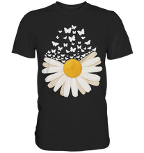 Laden Sie das Bild in den Galerie-Viewer, Gänseblume Schmetterlinge T-Shirt