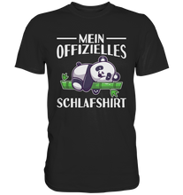 Laden Sie das Bild in den Galerie-Viewer, Offizielles Schlafshirt Nachthemd Schlafanzug Pyjama Panda T-Shirt