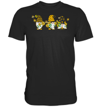 Laden Sie das Bild in den Galerie-Viewer, Gartenzwerge Sonnenblumen T-Shirt Garten Motiv Gärtner Geschenk