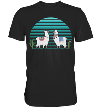 Laden Sie das Bild in den Galerie-Viewer, Lama Kaktus Shirt Sukkulenten Lamas