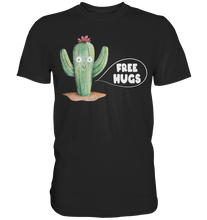 Laden Sie das Bild in den Galerie-Viewer, Kaktus Umarmung Lustiges Pflanzen T-Shirt