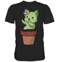 Laden Sie das Bild in den Galerie-Viewer, Süßes Kaktus Katzen T-Shirt