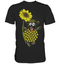 Laden Sie das Bild in den Galerie-Viewer, Schaf Sonnenblumen T-Shirt Lustiges Gärtner Geschenk Garten