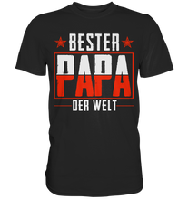 Laden Sie das Bild in den Galerie-Viewer, Bester Papa Vatertag Geschenk Vater T-Shirt