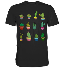 Laden Sie das Bild in den Galerie-Viewer, Kakteen T-Shirt Kaktus Sammler Sukkulenten Pflanzen