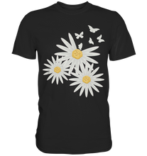 Laden Sie das Bild in den Galerie-Viewer, Gänseblümchen Schmetterlinge T-Shirt