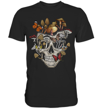 Laden Sie das Bild in den Galerie-Viewer, Natur Schmetterling Totenkopf Insekten T-Shirt