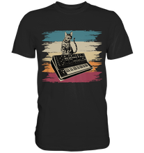 Laden Sie das Bild in den Galerie-Viewer, Modular Synthesizer Elektronische Musik Analog Cat T-Shirt