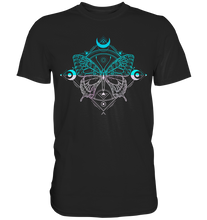 Laden Sie das Bild in den Galerie-Viewer, Mondsichel Frauen Schmetterling T-Shirt