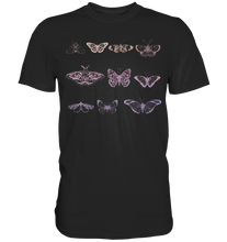 Laden Sie das Bild in den Galerie-Viewer, Rosa Schmetterlinge T-Shirt