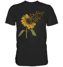 Laden Sie das Bild in den Galerie-Viewer, Schmetterlinge Sonnenblume T-Shirt