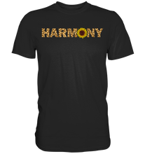 Laden Sie das Bild in den Galerie-Viewer, Harmony Sonnenblumen T-Shirt Harmonie Garten Motiv Gärtner Geschenk