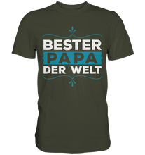 Laden Sie das Bild in den Galerie-Viewer, Vatertag Geschenk Vater Bester Papa der Welt T-Shirt