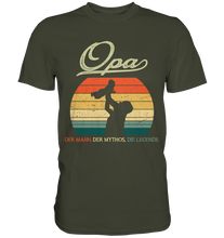 Laden Sie das Bild in den Galerie-Viewer, Opa Enkel Enkelkind Vatertag Geschenk T-Shirt